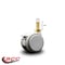 Service Caster 2 Inch MRI Safe Caster with Brake, 12mm Threaded Stem SCC-TS02S50-TPR-GRY-B-M12X22-MRI - alternate 4